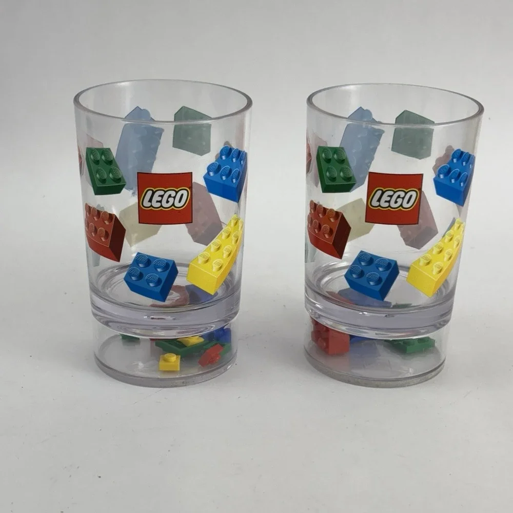 LEGO Iconic Tumbler Cups‎ (2) - Rare & Retired 2013 Legos Inside